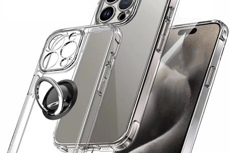 For Iphone 17 16 15 Pro Max Phone Case for Iphone 16 15 14 13 Mini 12 11 Pro Transparent Case Iphone16 plus Cover