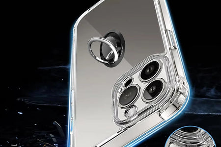 For Iphone 17 16 15 Pro Max Phone Case for Iphone 16 15 14 13 Mini 12 11 Pro Transparent Case Iphone16 plus Cover