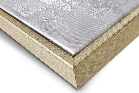 Abstract Canvas Framed Wall Art: Marble Abstract Heavy Texture Pictures Minimalist Painting with Gold Foil for Bedroom (40”W X 30''H, Multiple Sizes)